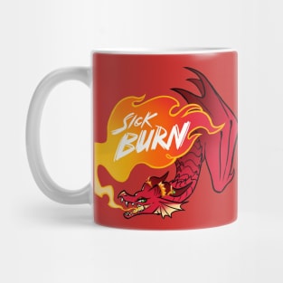 Sick Burn Red Dragon Mug